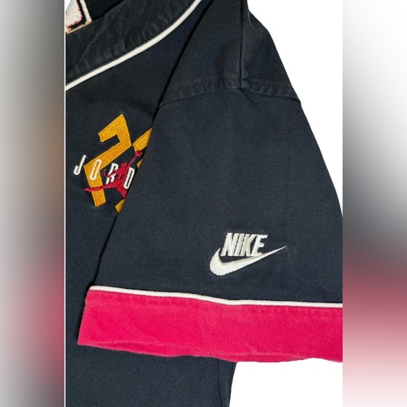 Vintage Y2K Nike Air Michael Jordan Baseball Jersey Boys Size YM No Sz Tag READ - Picture 6 of 9
